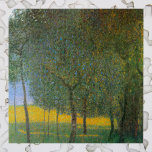 Quebra-cabeça Árvores de fruta por Gustav Klimt, Vintage Art Nou<br><div class="desc">Árvores frutas (1901) de Gustav Klimt é uma pintura de arte vitoriana do simbolismo da era vitoriana. Uma cena natural com uma variedade de frutas orgânicas num pomar durante o primavera ou as estações de Verão, com frutas maduras e florescentes flores. Sobre o artista: Gustav Klimt (1862-1918) era um pintor...</div>
