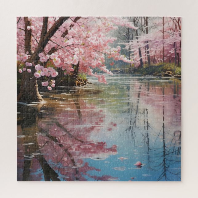 Quebra-cabeça Árvores de Sangue Primavera (Vertical)