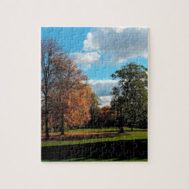 Quebra-cabeça Árvores do outono