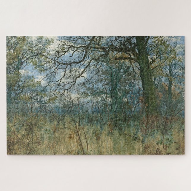 Quebra-cabeça Árvores e Sub-crescimento - William Fraser Garden (Horizontal)