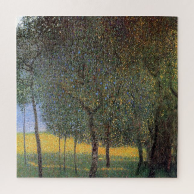 Quebra-cabeça Árvores Frutíferas, Gustav Klimt (Vertical)