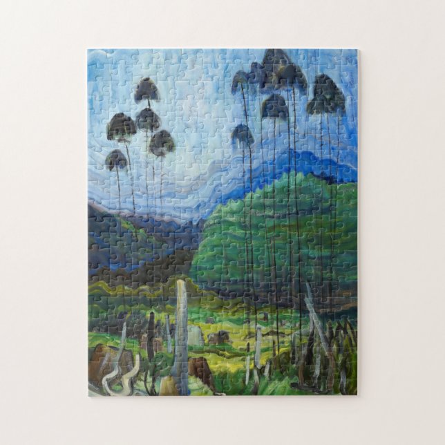Quebra-cabeça Árvores no céu, 1939 por Emily Carr (Vertical)