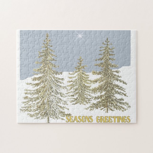 Quebra-cabeça Árvores SG e Estrela (Horizontal)