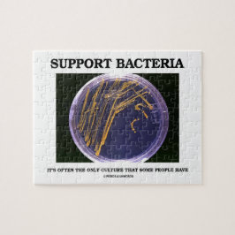 Quebra-cabeça As bactérias do apoio cultivam frequentemente