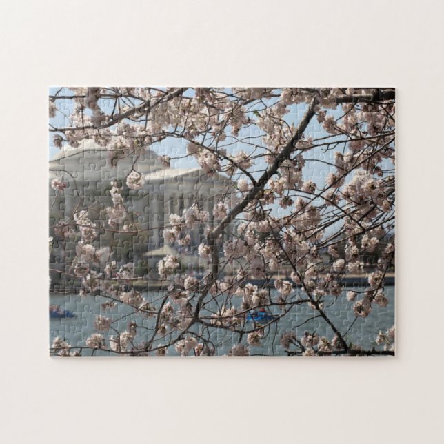 Quebra-cabeça As Cerejeiras em Flor em Washington DC (Horizontal)