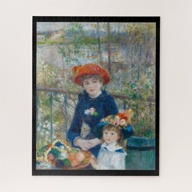 Quebra-cabeça "As duas irmãs (no terraço)" (Vertical)