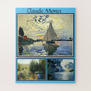 Quebra-cabeça As famosas pinturas de Claude Monet