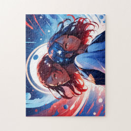 Quebra-cabeça As Gêmeas: Gemini Sinal Zodíaco