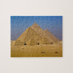 Quebra-cabeça As grandes pirâmides de Giza, Egipto
