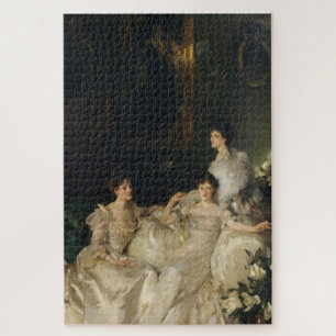 Quebra-cabeça As Irmãs Wyndham De John Singer Sargent