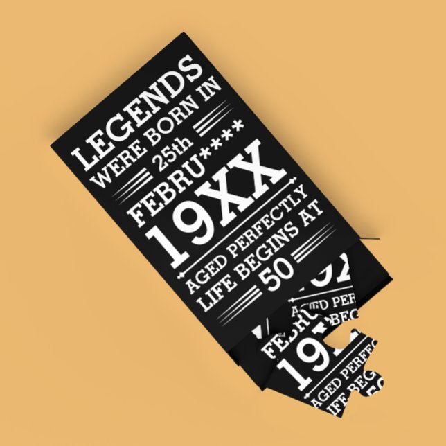 Quebra-cabeça As Legendas Personalizadas Eram Nasceres no Mês do (Criador carregado)