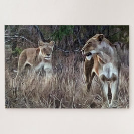 Quebra-cabeça As Lionesses