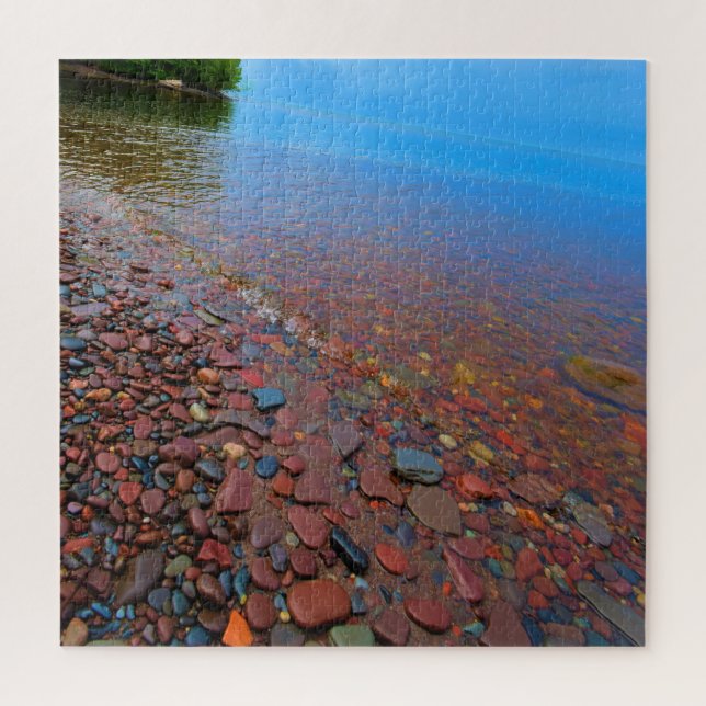 Quebra-cabeça As margens do lago superior - 20x20 - 676 pcs (Vertical)