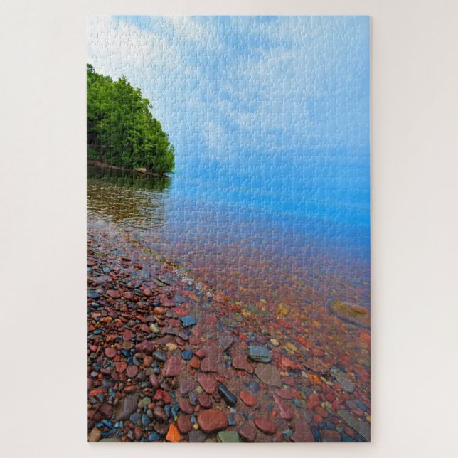Quebra-cabeça As margens do lago superior - 20x30 - 1014 pcs (Vertical)