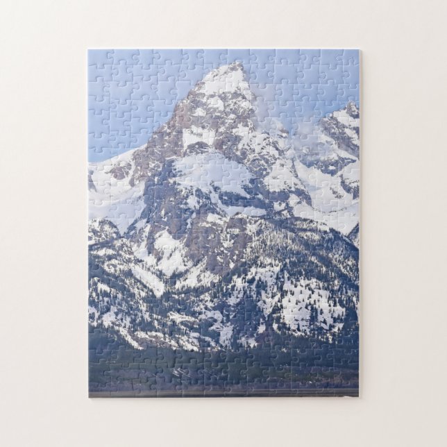 Quebra-cabeça As montanhas Grand Teton - 11x14 - 252 pcs. (Vertical)