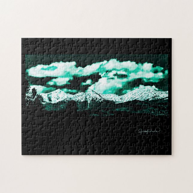 Quebra-cabeça As Montanhas Magic Elkhorn (Horizontal)