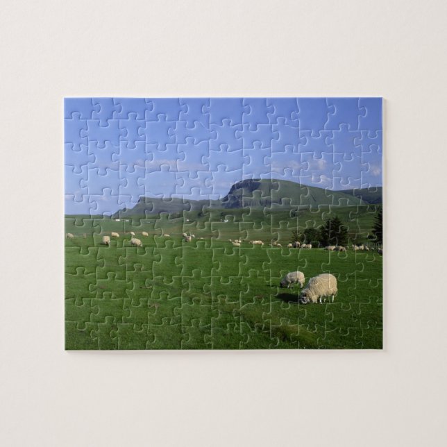 Quebra-cabeça As Montanhas Quiraing, Ilha de Skye, Highlands, (Horizontal)