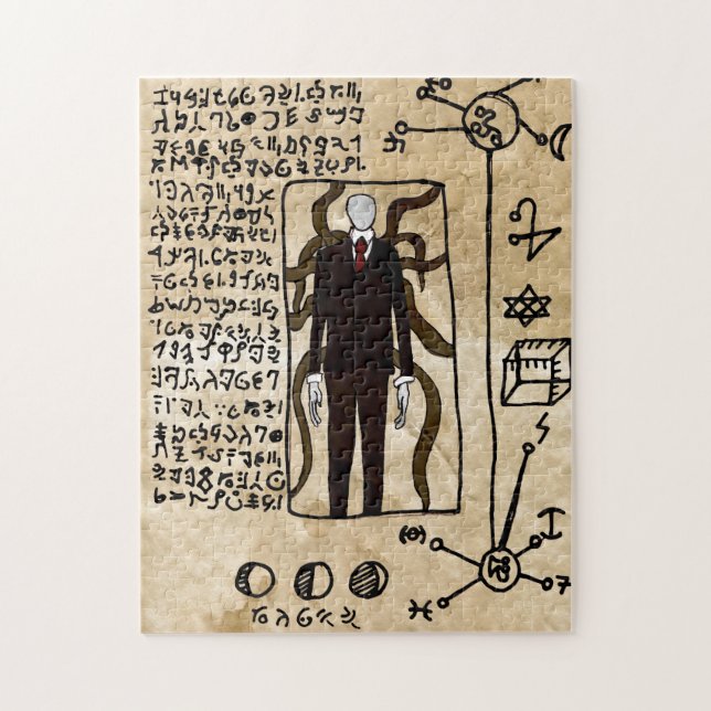 Quebra-cabeça As páginas do Necronomicon (Vertical)