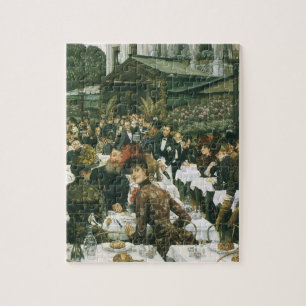 Quebra-cabeça As senhoras do artista por James Tissot, arte do
