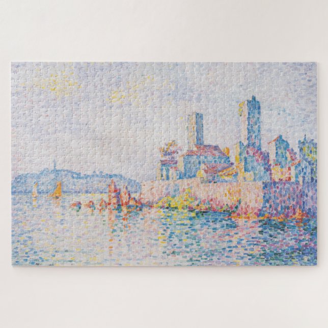 Quebra-cabeça As torres de Antibes (por Paul Signac) (Horizontal)