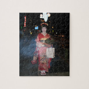 Quebra-cabeça Asakusa Geisha Neo Tokyo