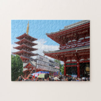 Quebra-cabeça Asakusa Pagoda Sensoji Shinto santuário em Tóquio