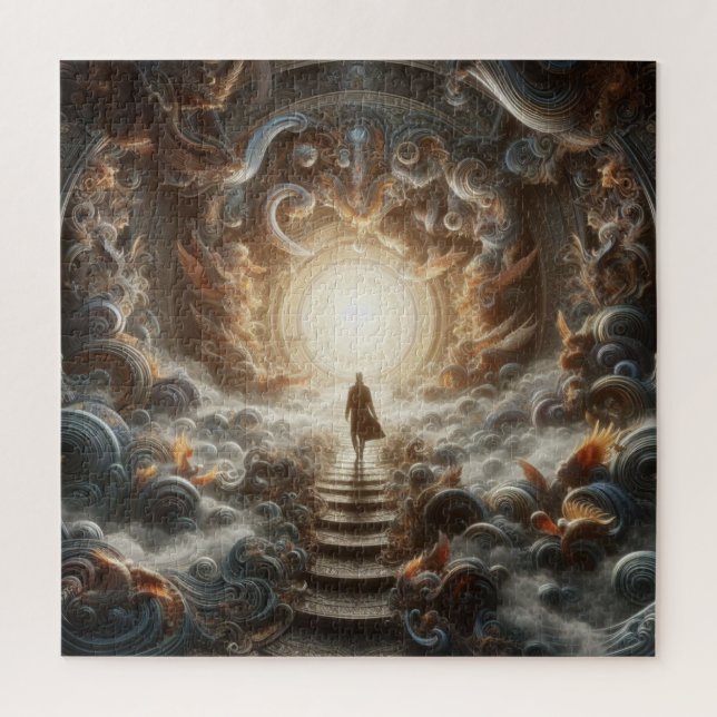 Quebra-cabeça Ascensão à Luz (Vertical)