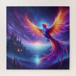 Quebra-cabeça Ascensão de Phoenix à Noite