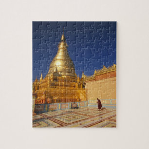 Quebra-cabeça Ásia, Birmânia (Mianmar) Mandalay, Sagaing Hill: