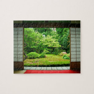 Quebra-cabeça Ásia, Japão, Quioto. Jardim Zen 2