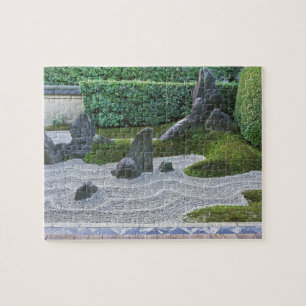 Quebra-cabeça Ásia, Japão, Quioto, Templo Daitokuji, Zuiho-in