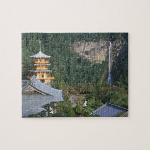 Quebra-cabeça Ásia, Japão, Wakayama, Katsuura, Kumano Nachi