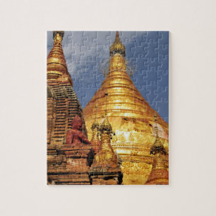 Quebra-cabeça Ásia, Myanmar (Birmânia), Bagan (Pagan). O Dhamma