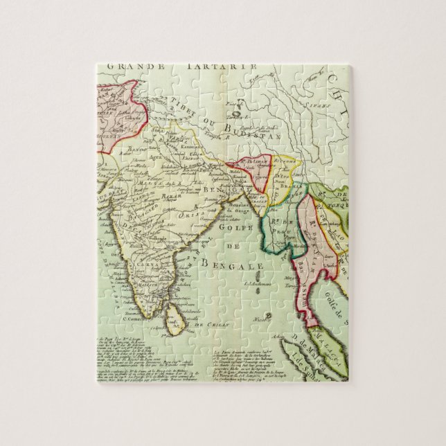 Quebra-cabeça Ásia, Tailândia (Vertical)