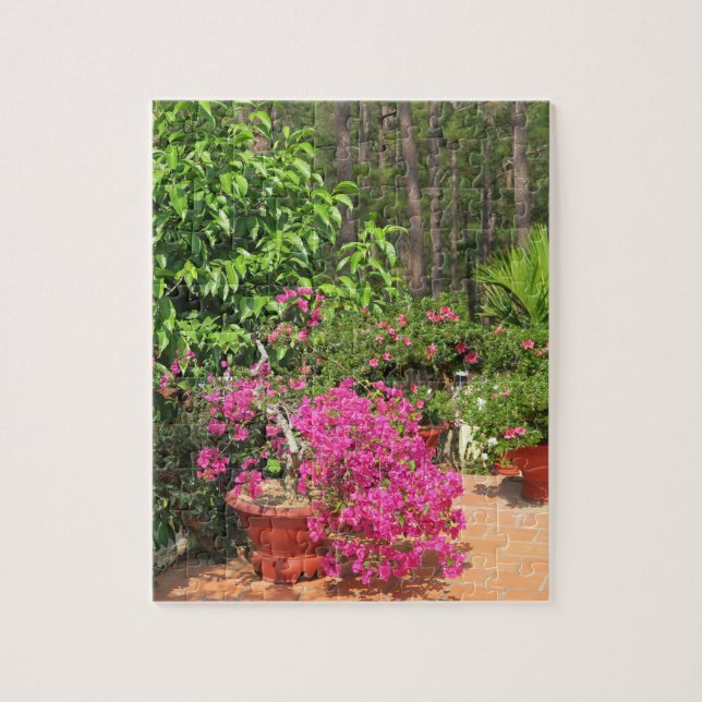 Quebra-cabeça asiático, vietnamita, arte, escultura, buda, (Vertical)