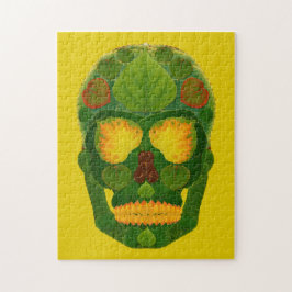 Quebra-cabeça Aspen Leaf Skull 9