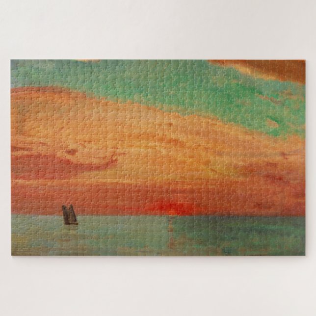 Quebra-cabeça Assalto do Sol sobre o Mar Oriental (Arte Asiática (Horizontal)