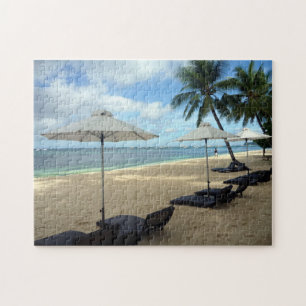 Quebra-cabeça assentos de praia