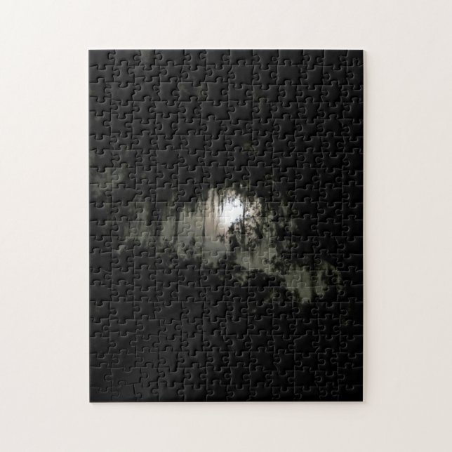 Quebra-cabeça Assombrando a Noite Escura (Vertical)