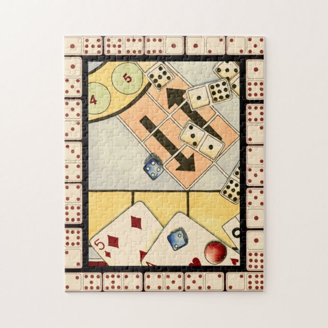 Quebra-cabeça Assórdio Embrulhado de Jogos de Oportunidade (Vertical)