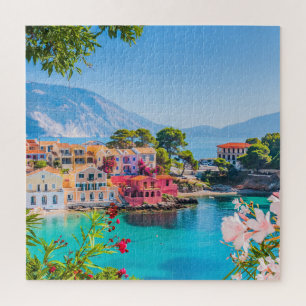 Quebra-cabeça Assos, Kefalonia, Grécia