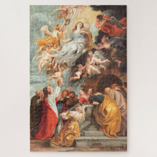 Quebra-cabeça Assunção da Virgem, Rubens Art Jigsee Quebra-cabeç