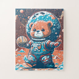 Quebra-cabeça Astro Bear Basketballer