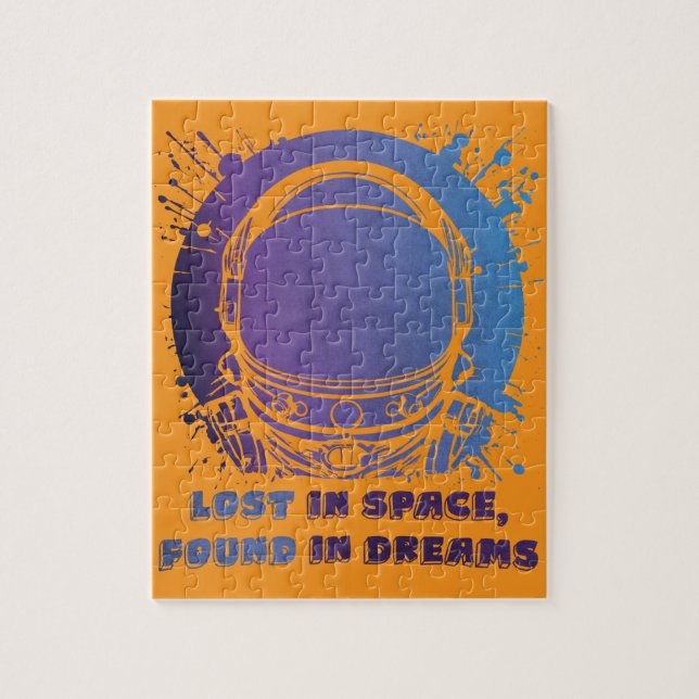 Quebra-cabeça Astronaut Portrait Lost in Space Jigsaw Puzzle  (Vertical)