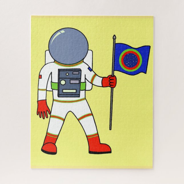 Quebra-cabeça Astronauta (Vertical)