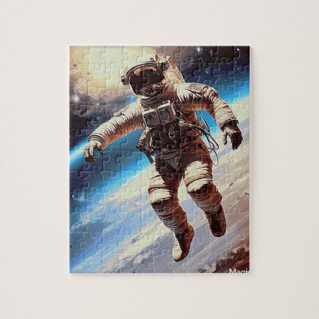 Quebra-cabeça ASTRONAUTA DESATRELAdo (Vertical)