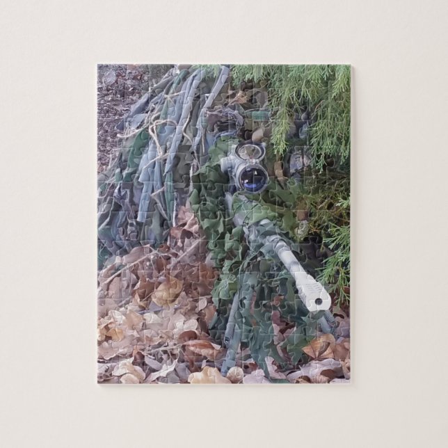 Quebra-cabeça Atirador furtivo (Vertical)