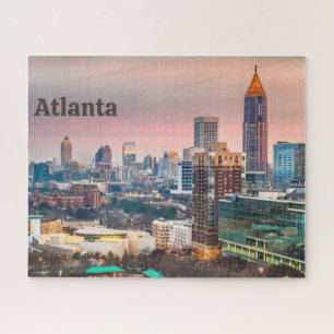 Quebra-cabeça Atlanta, Georgia Linda Sunset City View