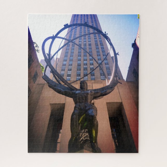 Quebra-cabeça atlas rockefeller (Vertical)