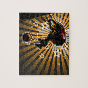 Quebra-cabeça Atleta do basquetebol